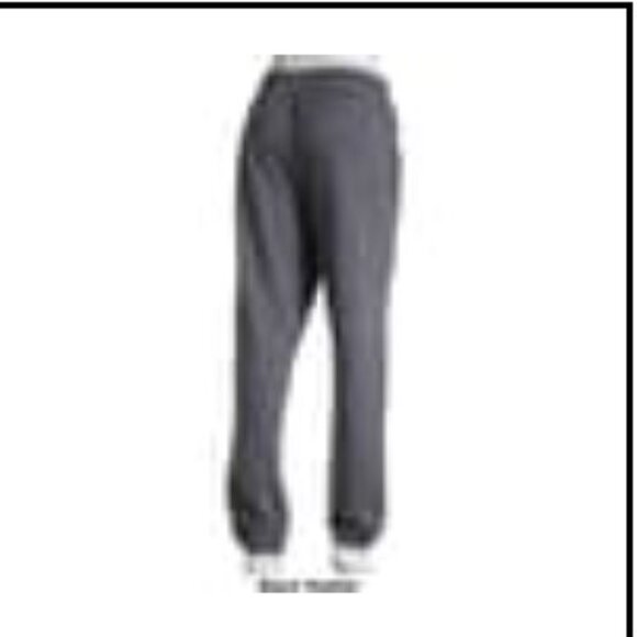 Calvin Klein Women's Premium French Terry Black Heather Fleece Jogger Sz M NWOT - Picture 5 of 7